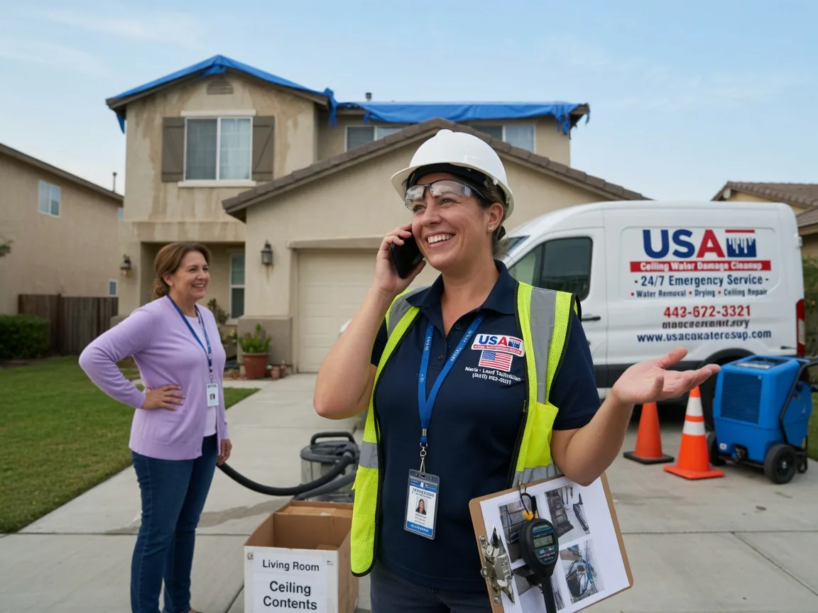 Ceiling Water Damage Restoration Wanatah, IN FAQs